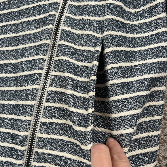 Navy and cream Lou and Grey top - Picture 4 of 10